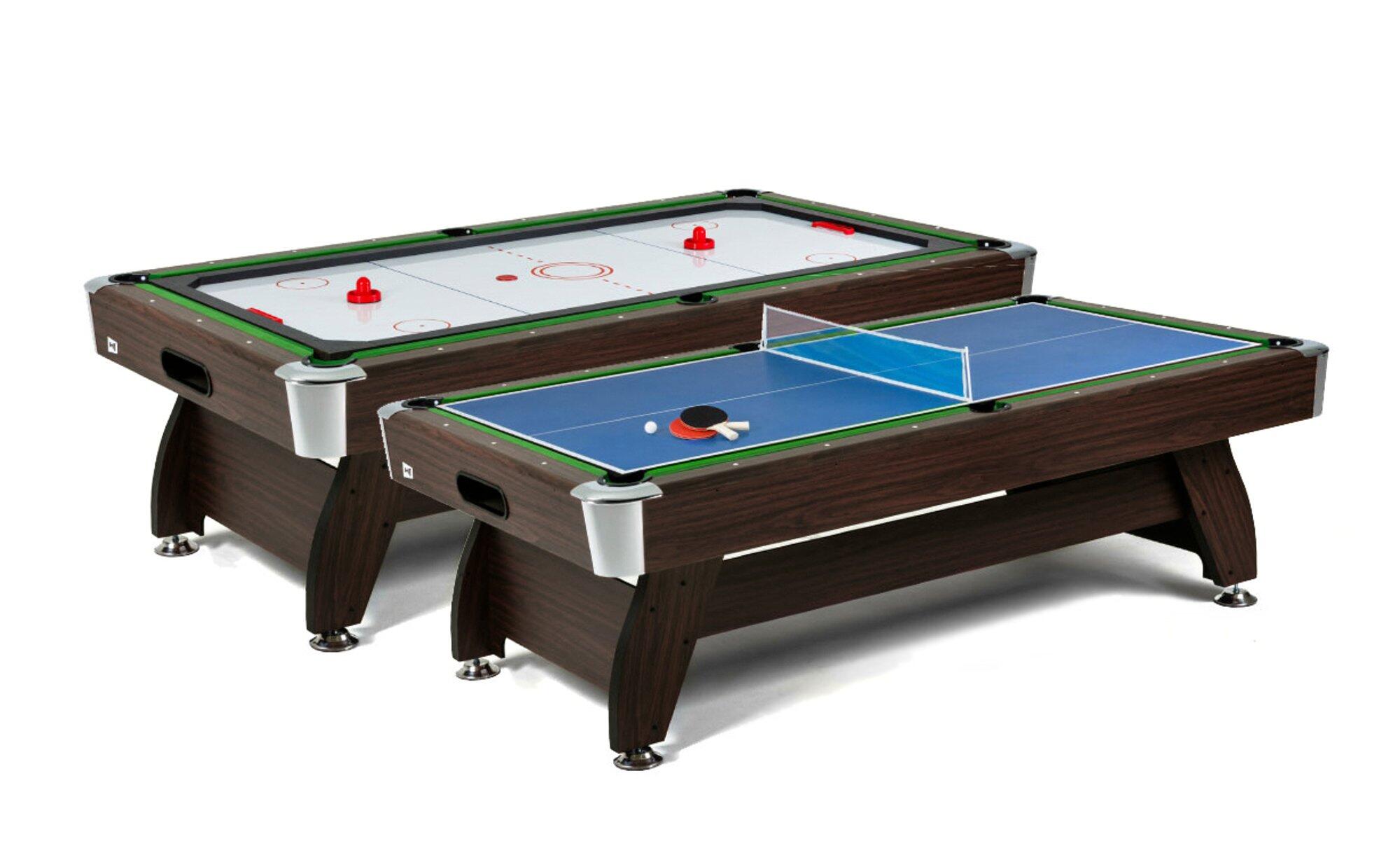 Stół bilardowy spływowy Vip Extra 8FT z nakładką ping-pong cymbergaj 2/6