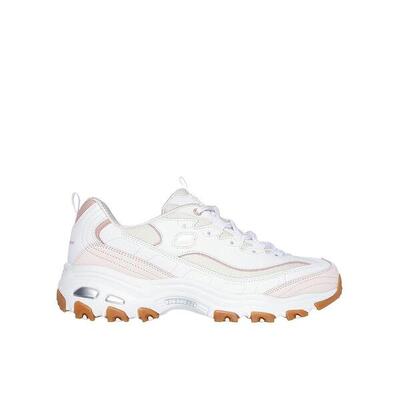 Zapatillas Skechers Mujer D'Lites - Popular Vote Blancas