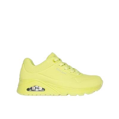 Zapatillas Skechers Mujer Uno - Stand on air Amarillas