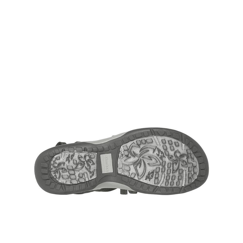Sandalias Skechers Mujer Reggae Slim - Summer Getaway Verdes 4/4