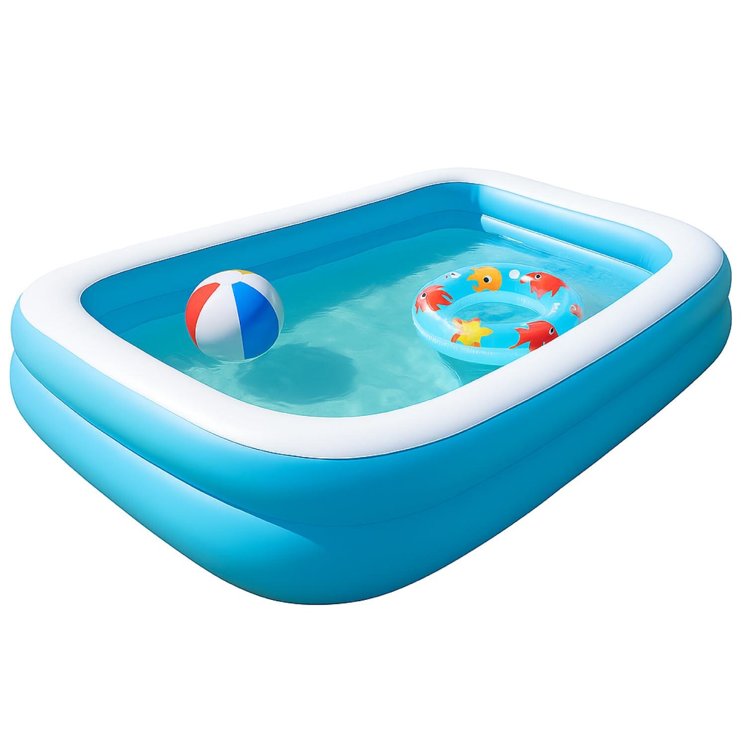 SUMMIT Family Paddling Pool 2m x 1.4m - Wild n' Wet