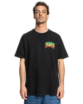 T-shirt met korte mouw hot box schwarz heren