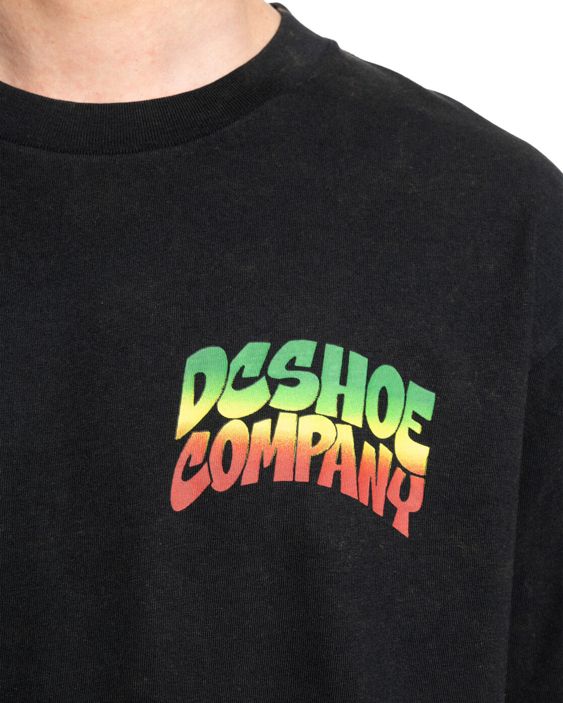 Camiseta para Hombre Dcshoes Hot box Negro 4/7