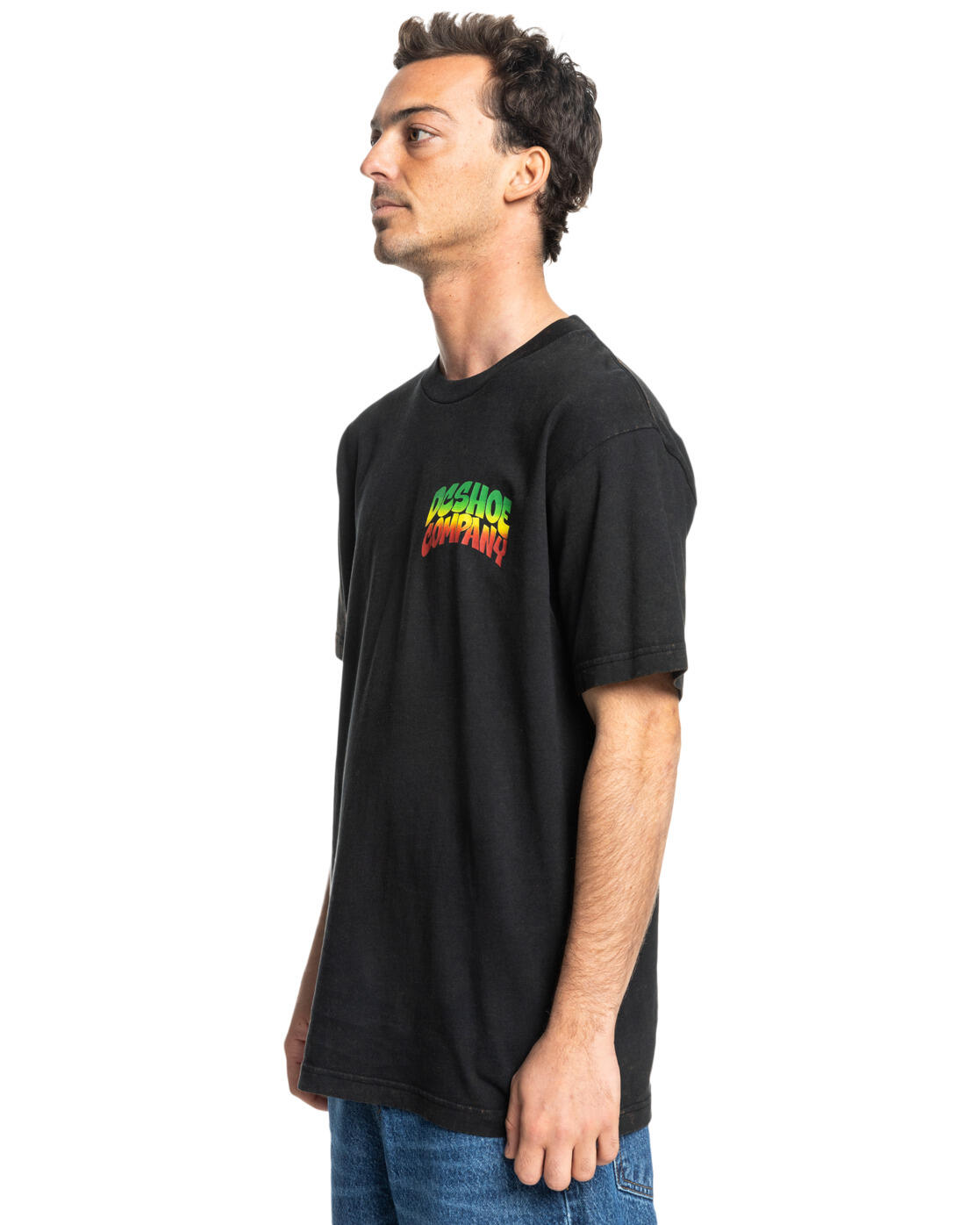 Camiseta para Hombre Dcshoes Hot box Negro 3/7