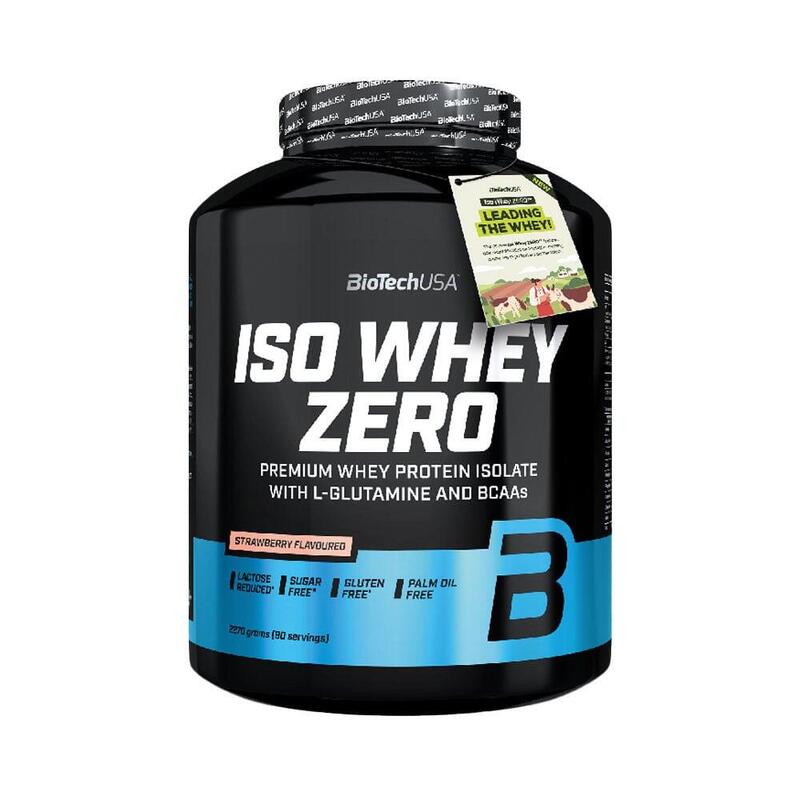 ISO Whey Zero - 2270g Morango da Biotech USA Exclusivo Online      92,13€  Preço por quantidade 36,86€kg BIOTECHUSA ISO Whey Zero - 2270g Morango da Biotech USAVendido e expedido por: Trideporte  