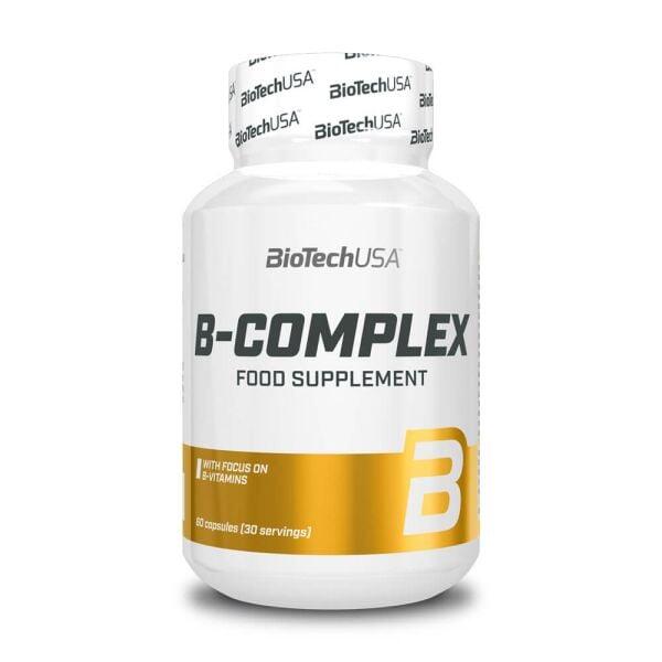 Biotechusa - B Complex - 60 Comprimés De Biotech Usa - Vitamines - Taille Unique - Decathlon
