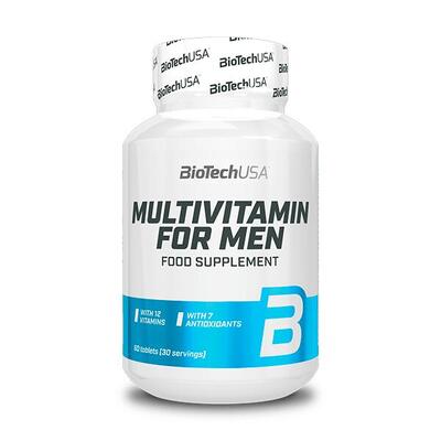 Multivitamin für Männer - 60 Tabletten Biotech USA