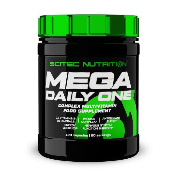 Mega Daily One - 120 caps de Scitec Nutrition Exclusivo online      19,90€  Preço por quantidade 199,00€kg SCITEC NUTRITION Mega Daily One - 120 caps de Scitec NutritionVendido e expedido por: Masmusculo  