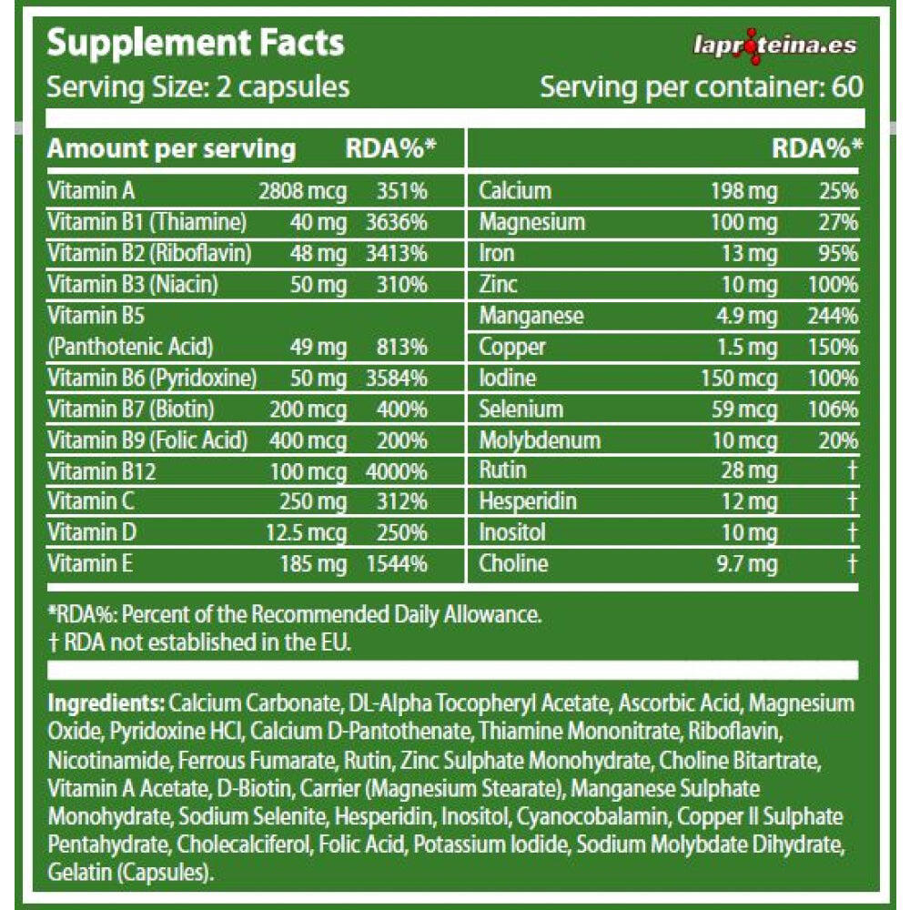 Mega Daily One - 120 Capsules Scitec Nutrition 2/3
