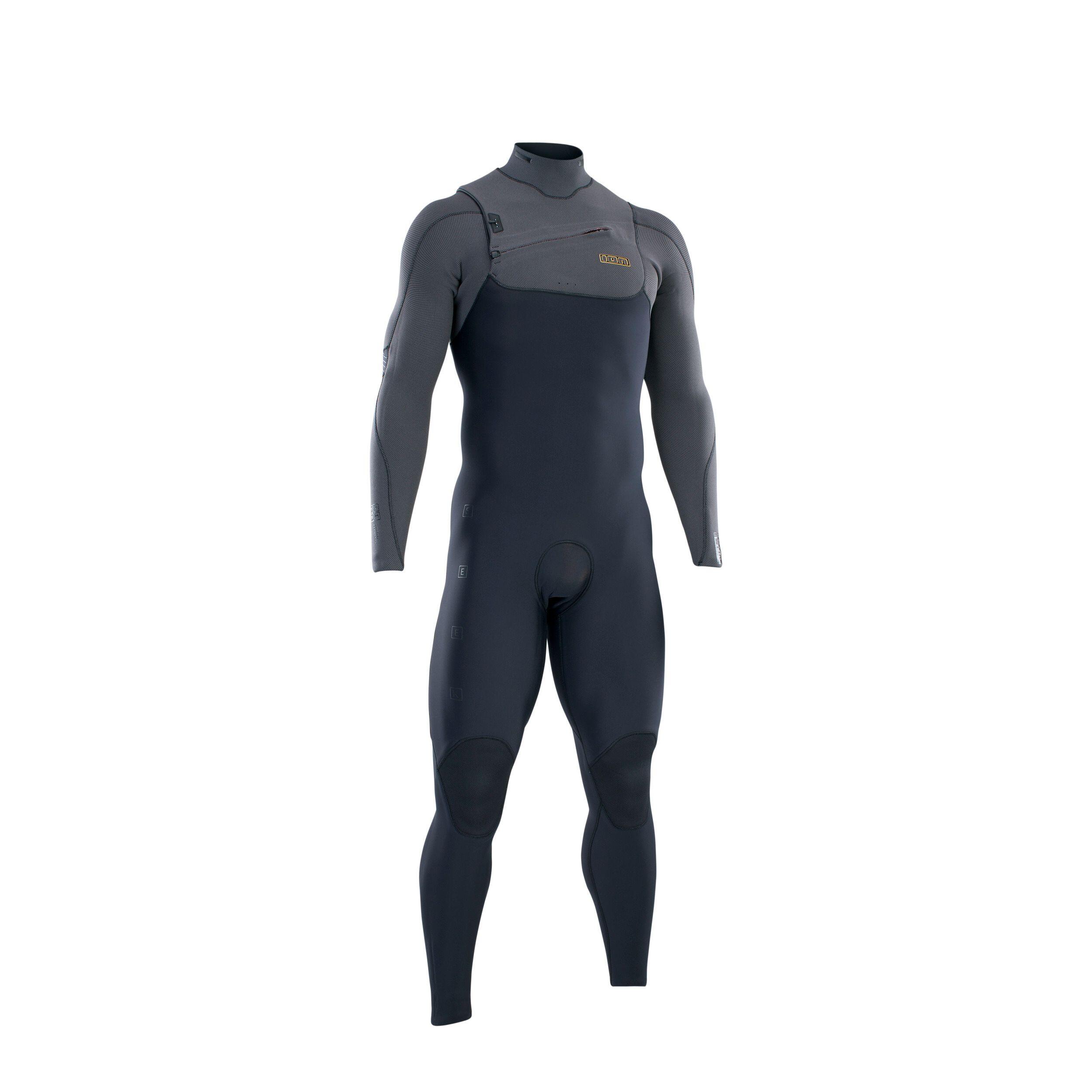 ION ION Wetsuit Seek Amp 3/2 Frontzip Zwart