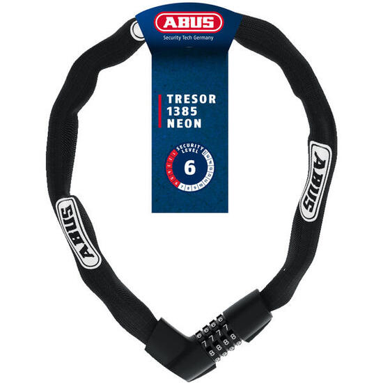 Chaîne Numérique ABUS Tresor 1385 75 - Noir