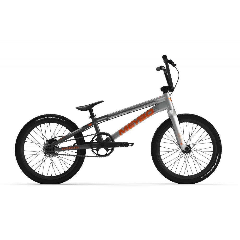 Bmx meybo superclass 2025 - cinza/laranja - expert