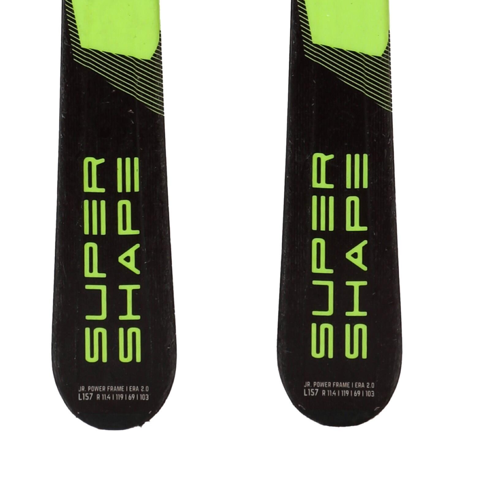 RECONDITIONNE - Ski Junior Head Team Supershape + Fixations 4/4