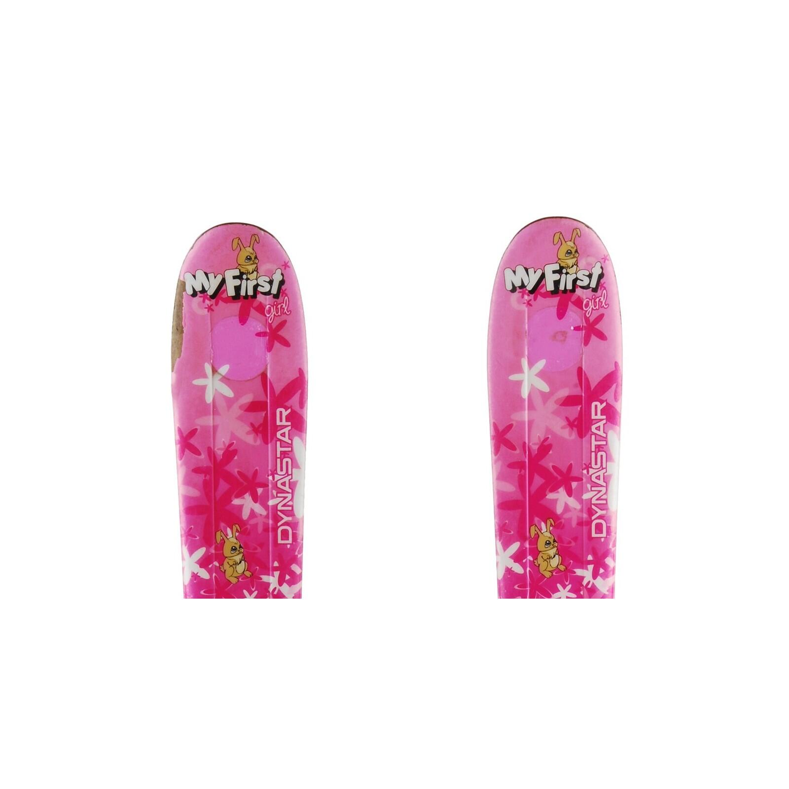 RECONDITIONNE - Ski Junior Dynastar My First Girl + Fixations 2/4