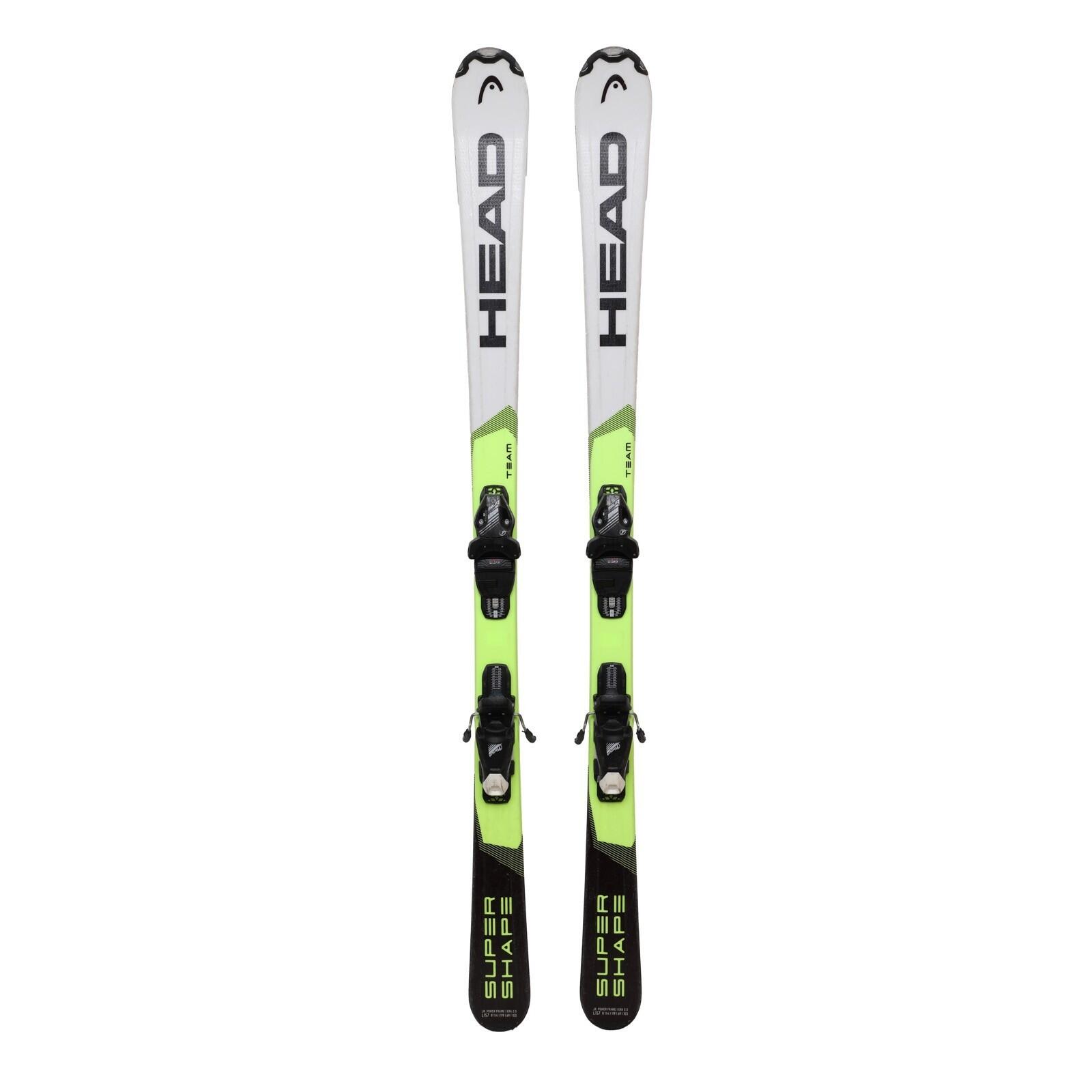 RECONDITIONNE - Ski Junior Head Team Supershape + Fixations 2/4