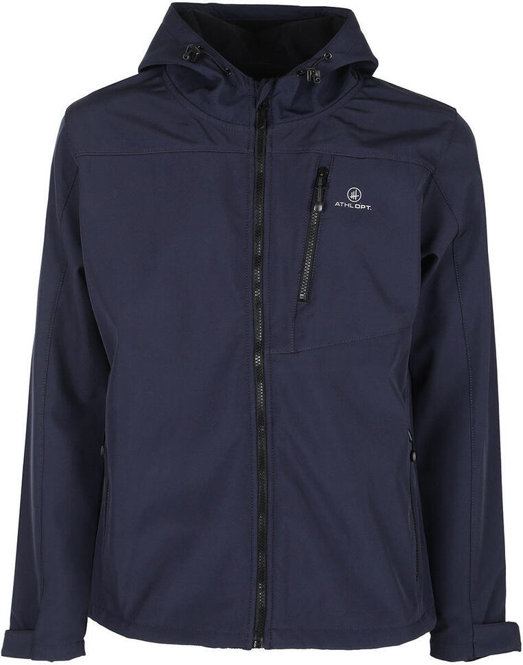 Męska Kurtka Softshell Athl DPT HERMES - Wiatroodporny Nocny Niebieski