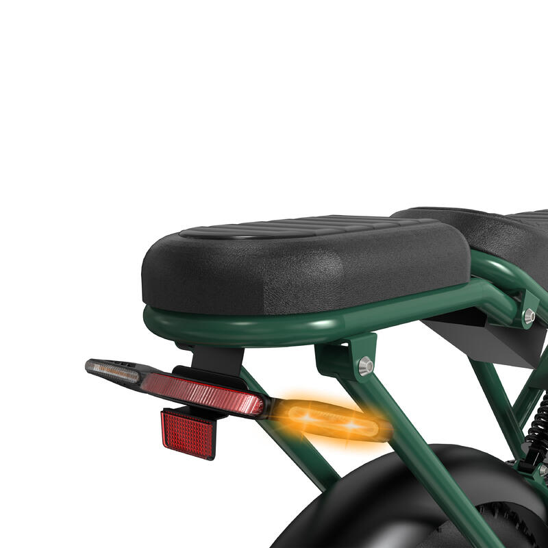 Vélo électrique G19 PRO, APP/NFC, 2x15.6Ah (90-120km), 20×4.0" suspendu