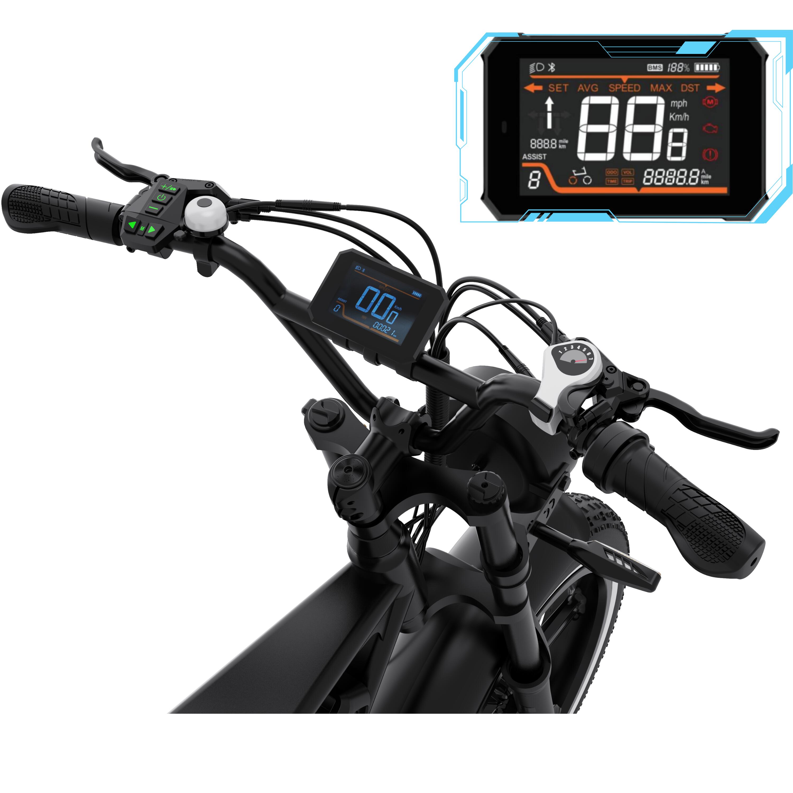 Elektrobicykel G19PRO 20" široké pneumatiky, krútiaci senzor, hydraulické brzdy 2/7