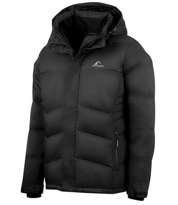 Herren Daunenjacke Askja Schwarz