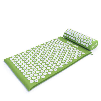 Acupressuur mat - spijkermat - groen