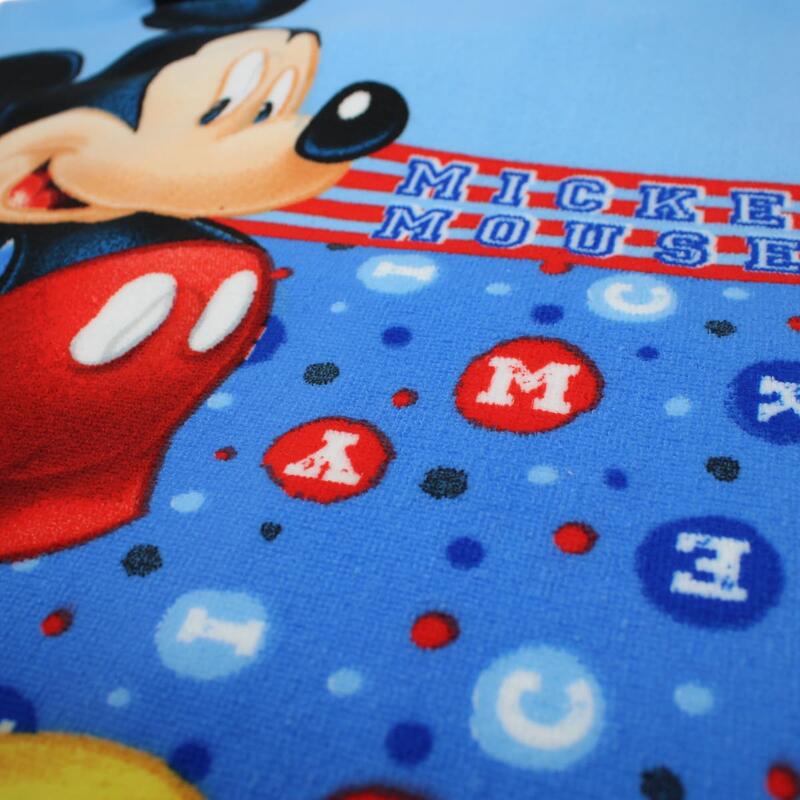 Prosop de baie pentru copii, tip poncho, multicolor, 50x100 cm, So fun, Mickey M