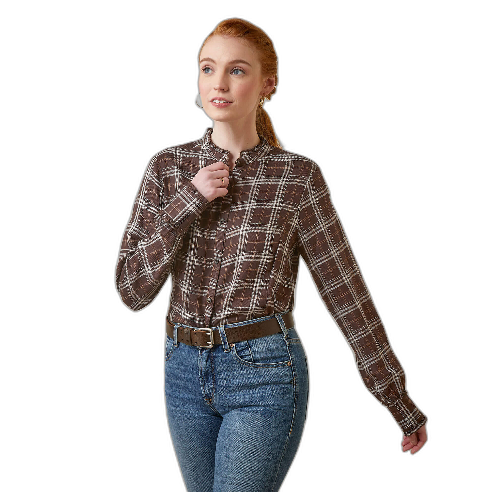 ARIAT Damesblouse met lange mouwen Ariat Clarion