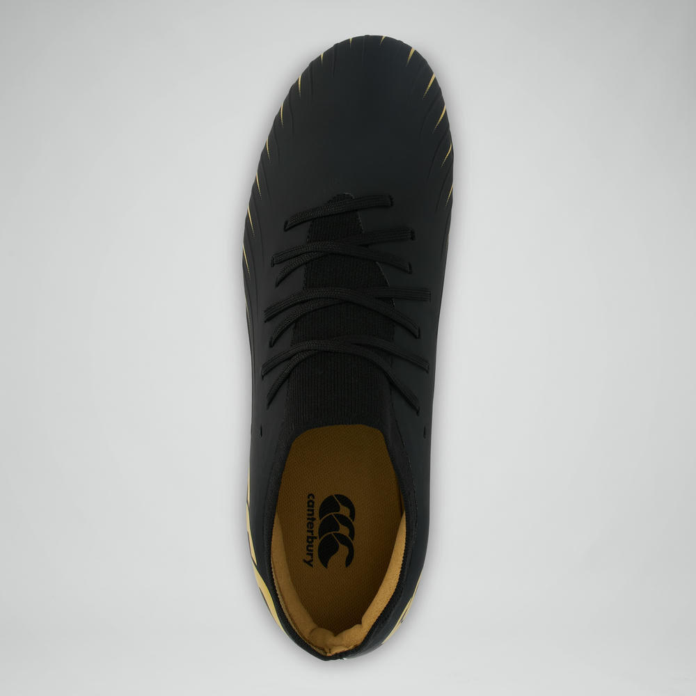 Canterbury Speed Falcon Pro SG Cleats Black and Gold 4/7