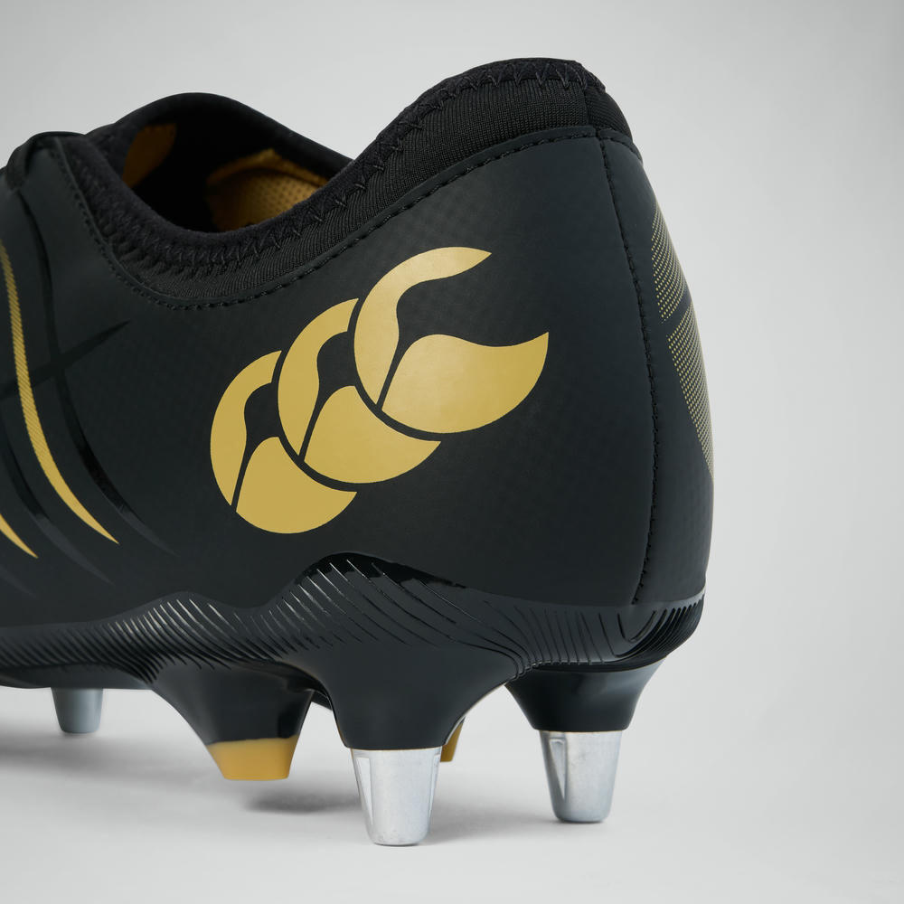Crampons Canterbury Phoenix 2.0 Team Sg Noir et doré 5/7