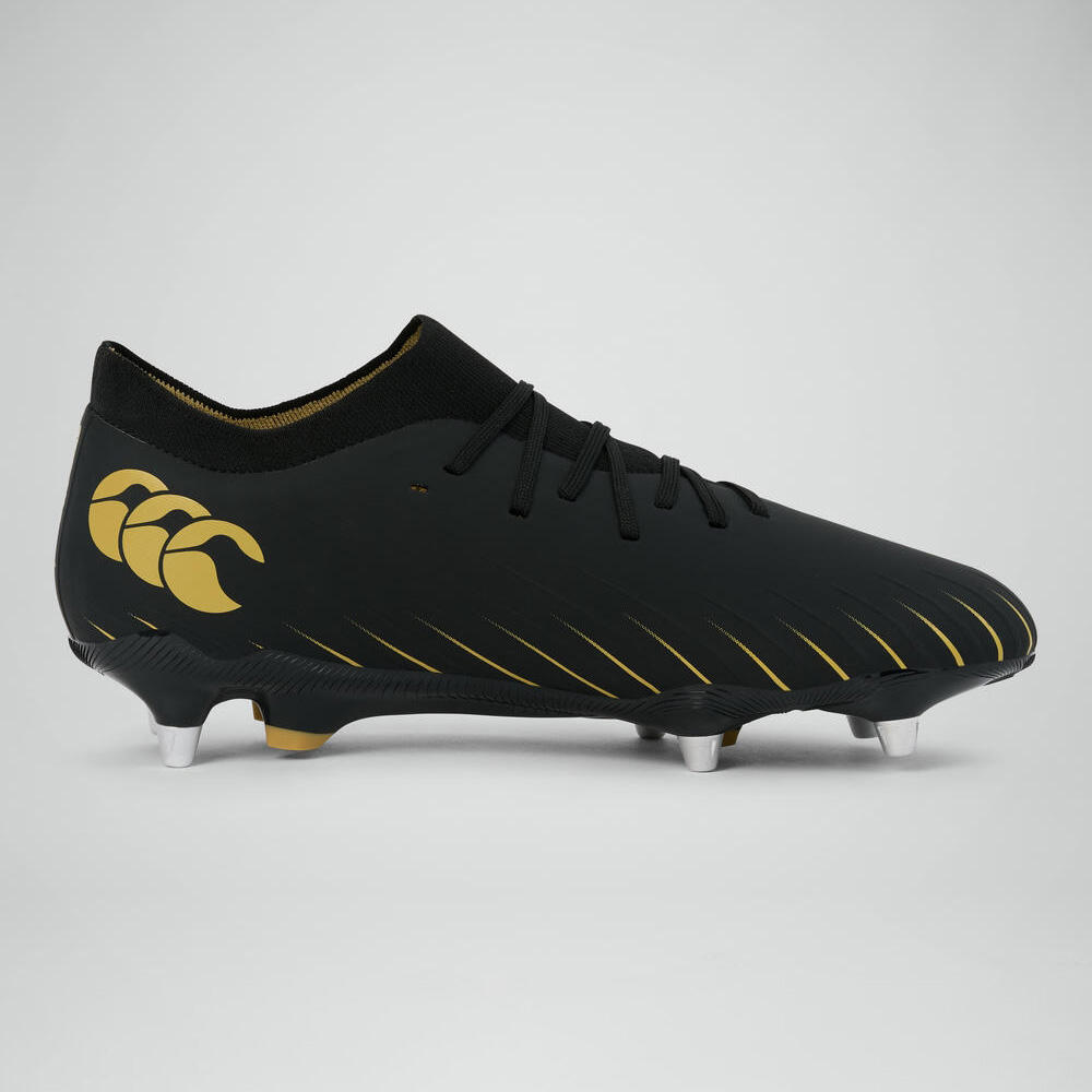 Canterbury Speed Falcon Pro SG Cleats Black and Gold 3/7