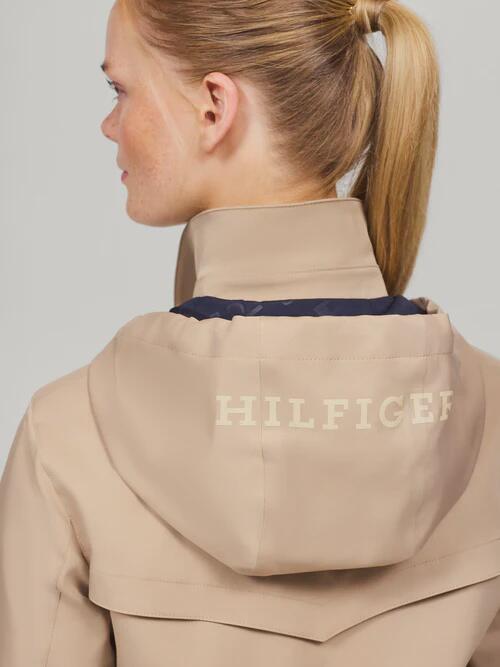 Tommy Hilfiger Equestrian Edinburg Regenjas Dames Beige - 5/7