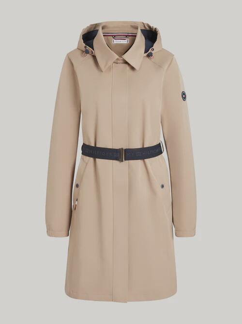 TOMMY HILFIGER EQUESTRIAN Tommy Hilfiger Equestrian Edinburg Regenjas Dames Beige