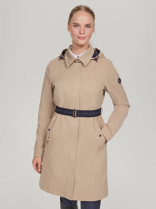 Tommy Hilfiger Equestrian Edinburg Regenjas Dames Beige - 2/7
