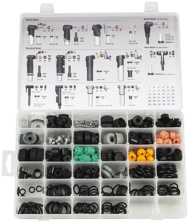 Cutie Service Pompe Bicicleta Topeak Rebuild Kits Ii, Negru