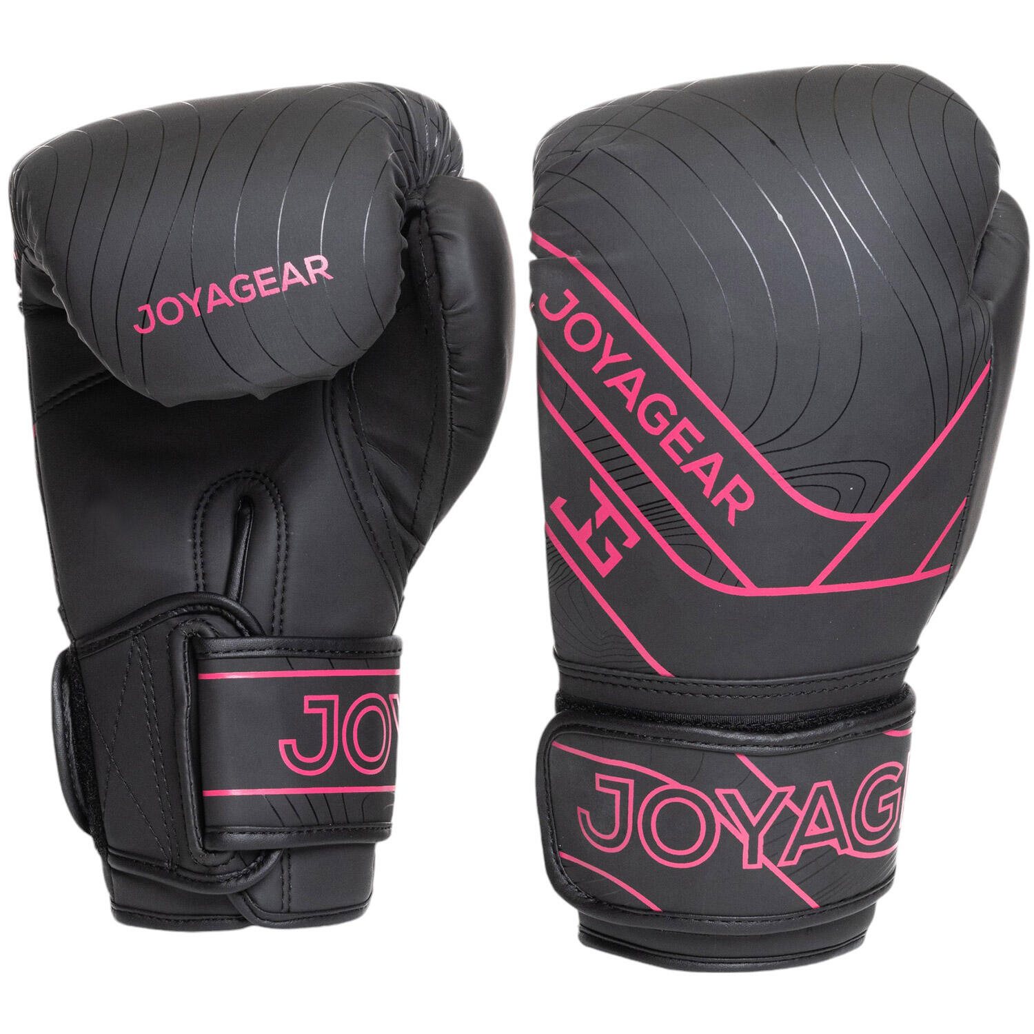 Joya Kickbokshandschoenen Essential Zwart/Roze 1/5