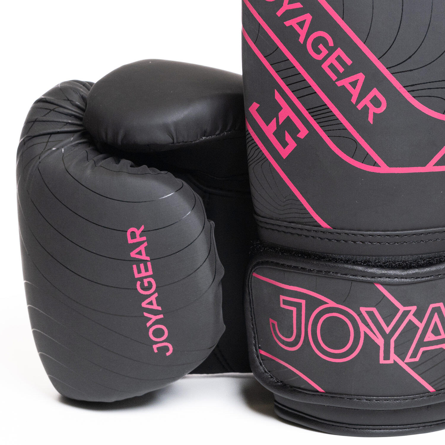 Joya Kickbokshandschoenen Essential Zwart/Roze 3/5