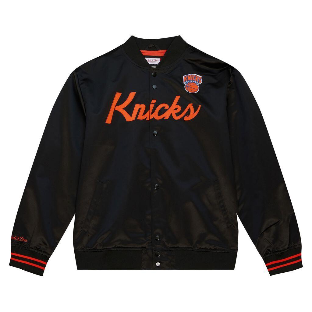MITCHELL & NESS Giacca in raso leggero New York Knicks Special Script