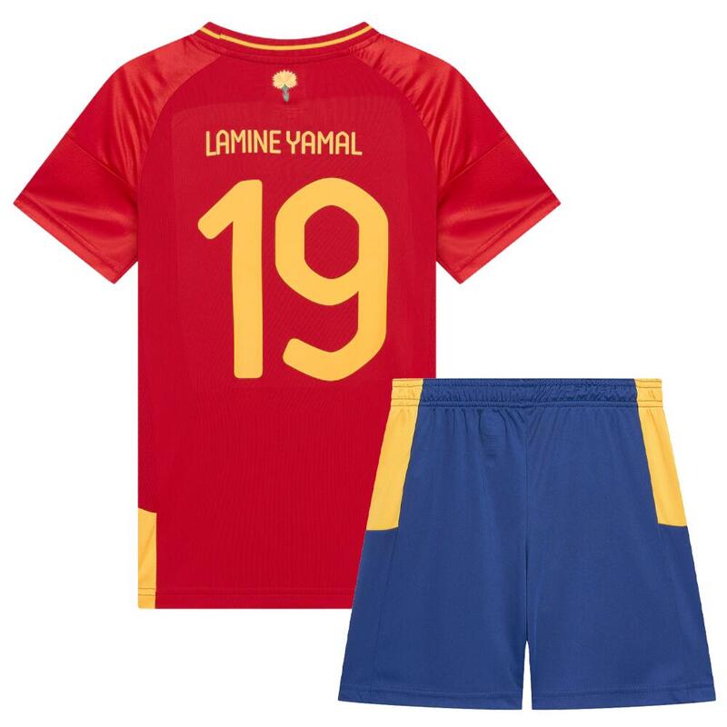 Dětský domácí dres Španělska - Lamine Yamal