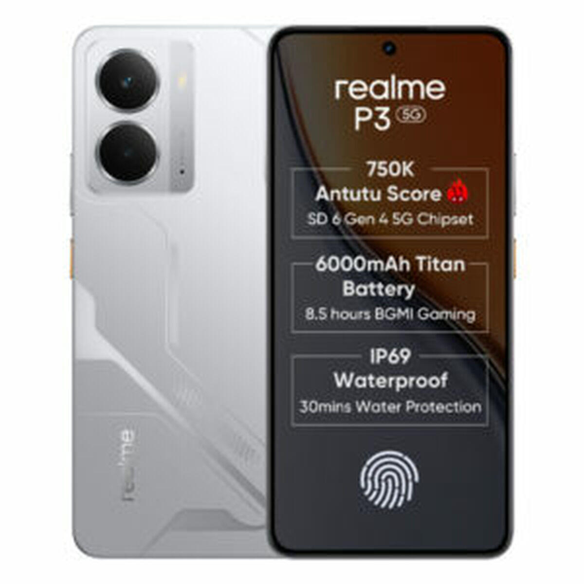 Smartphone realme p3 tomada eu