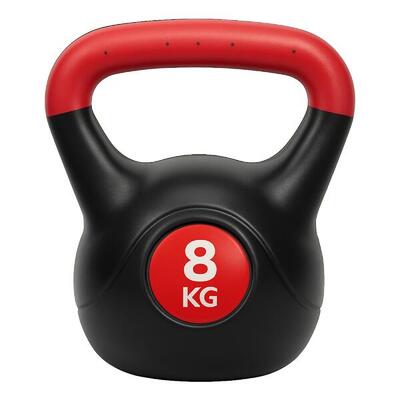 Kettlebell 4 kg rivestita in polietilene