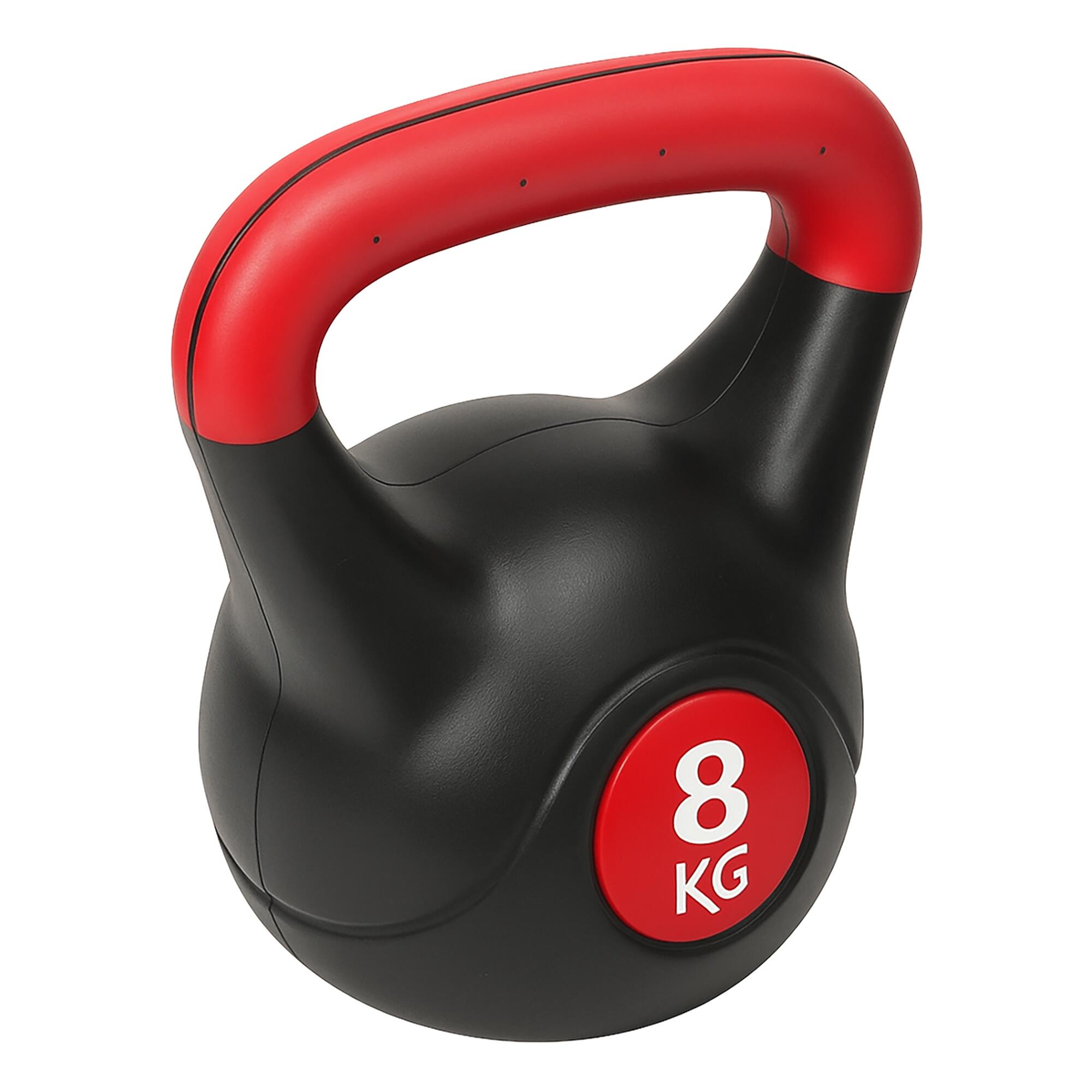 Kettlebell 8 kg rivestita in polietilene 2/6