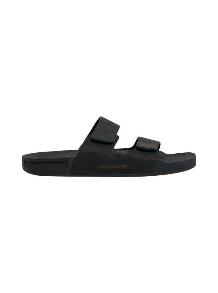 Klapki męskie Quiksilver Rivi Leather Double Adjust