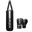 Set sac de box RDX F6 2FT KARA Kids cu mănuși 6 oz, negru