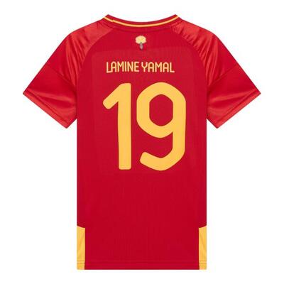 Spanien Heimtrikot Kinder - Lamine Yamal