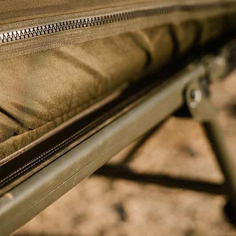 Bed Chair Fox Flatliner X All Seasons System 6 pieds 5 Saisons - Bedchairs (12912288