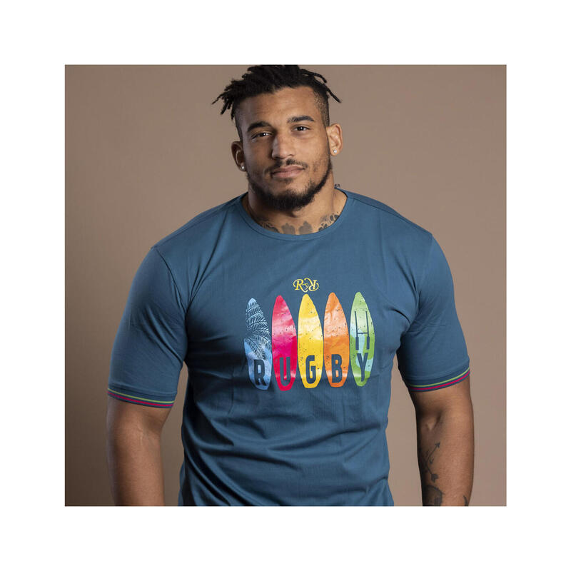T-shirt manches courtes de rugby homme Uluwatu