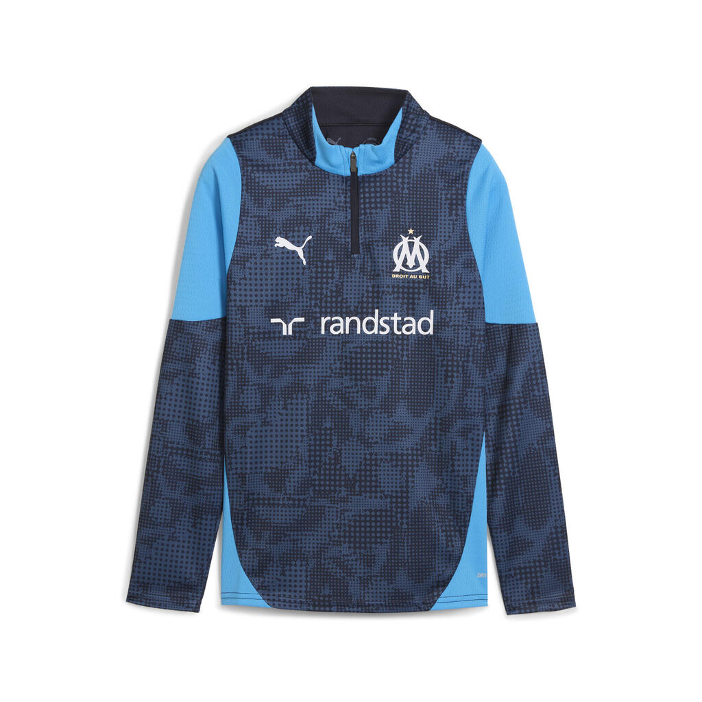 Olympique de Marseille Training Quarter-Zip Top Youth PUMA