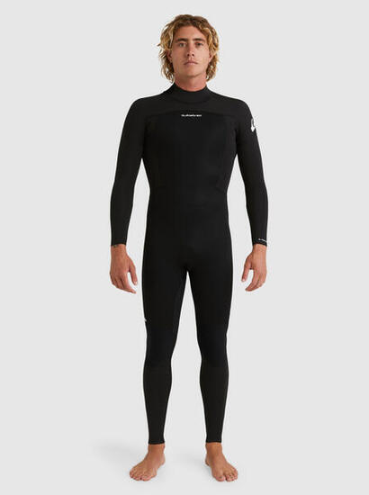 Wetsuit mit Reißverschluss am Rücken 4/3MM PROLOGUE Schwarz Herren