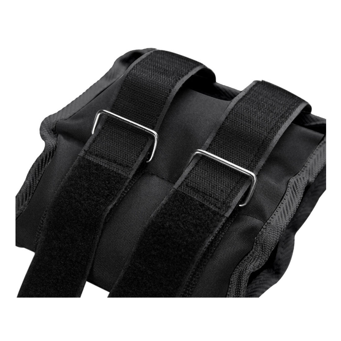 Coppia cavigliere polsiere regolabili - chiusura a strappo. 2 pezzi: 1 kg + 1 kg 4/5