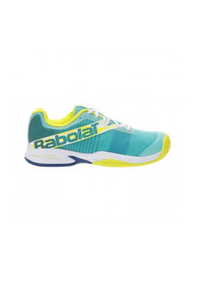 Green and yellow babolat jet premura junior 33s21756 8004