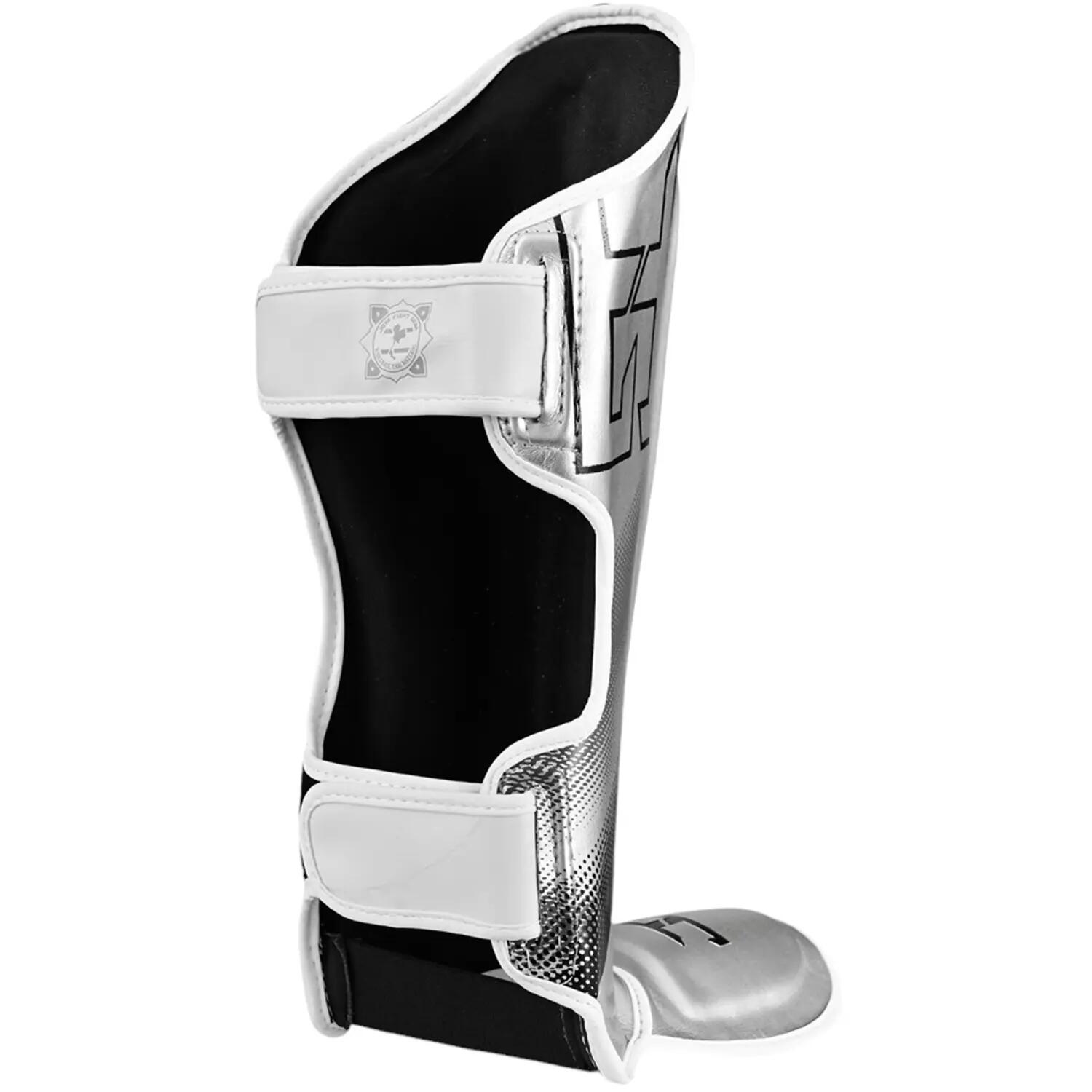 Kickboxen - schienbeinschoner - evolution - silber 5/5